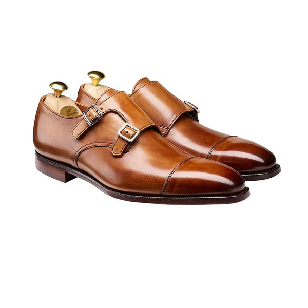 Brown Double Monk Strap